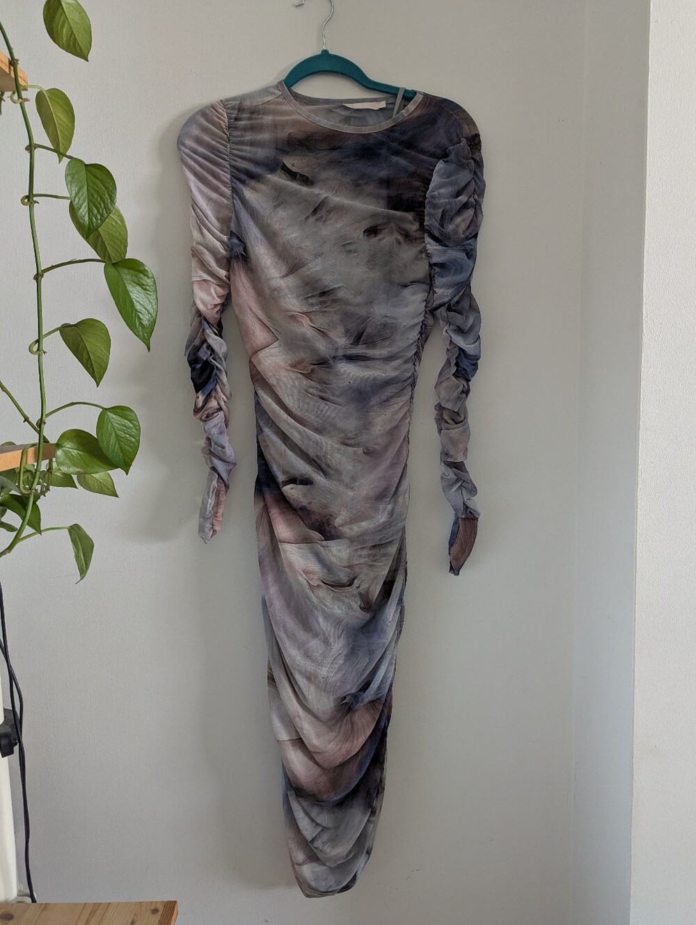 French Designer Brand Sheer Dress